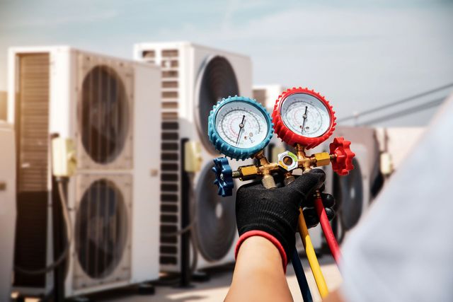 Entretien pompe à chaleur contrôle pression installation climatisation